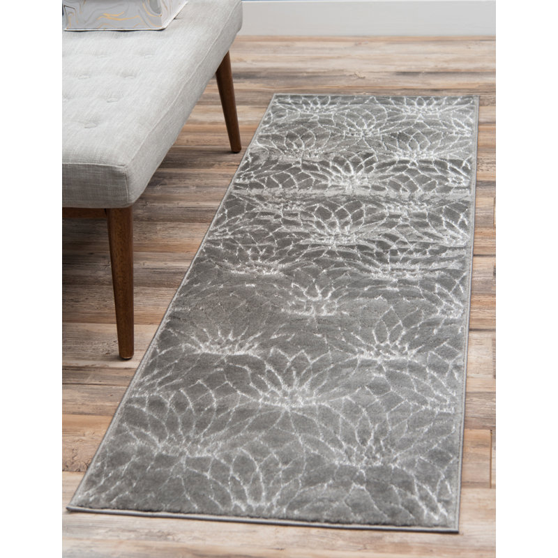 Glam Gray Area Rug & Reviews Joss & Main